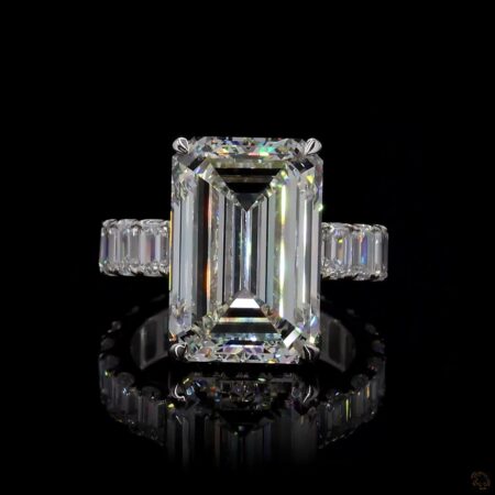 (R-554086) 4.58 CARATS Lab-Grown Diamond Ring – White Gold