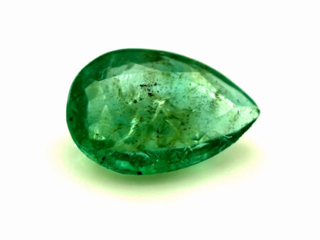 (3W) 1.70 CT Pear Natural Emerald – Zambia Origin | Pear Mixed Cut | IGI certified