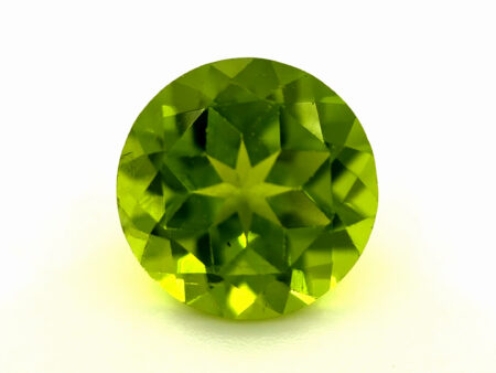 (16W) 2.80 CT Round Natural Peridot – Round Mixed Cut | IGI certified