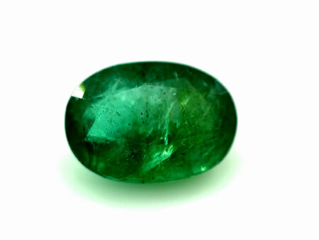 (31W) 3.65 CT Oval Natural Beryl – Oval Mixed Cut | IGI certified
