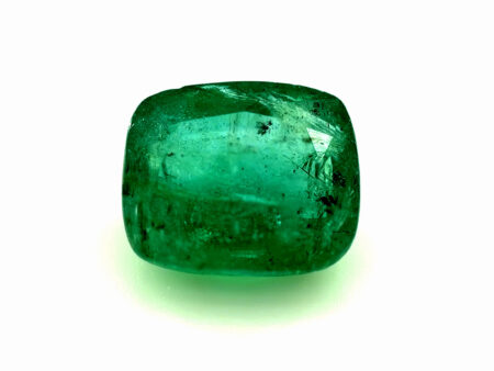 (32W) 4.11 CT Rectangular Cushion Natural Beryl – Rectangular Cushion Mixed Cut | IGI certified