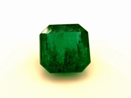(5 WG) 3.39 CT Square Emerald Cut | Natural Zambian Emerald | Loose Stone | IGI certified