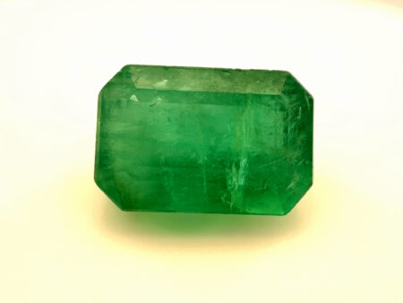 (18 WG) 6.25 CT Emerald Cut | Natural Zambian Emerald | Loose Stone | IGI certified