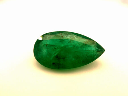(40 WG) 3.96 CT Pear Mixed Cut | Natural Zambian Emerald | Loose Stone | IGI certified