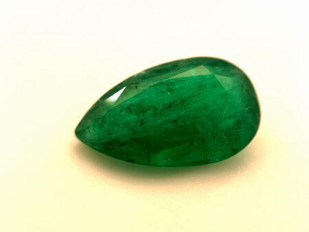(41 WG) 4.03 CT Pear Mixed Cut | Natural Zambian Emerald | Loose Stone | IGI certified