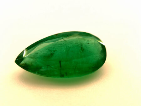 (42 WG) 3.95 CT Pear Mixed Cut | Natural Zambian Emerald | Loose Stone | IGI certified