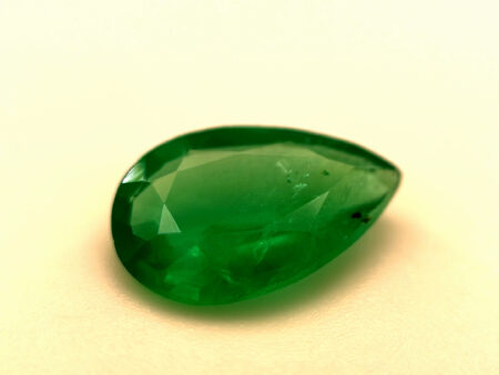 (44 WG) 2.11 CT Pear Mixed Cut | Natural Zambian Emerald | Loose Stone | IGI certified